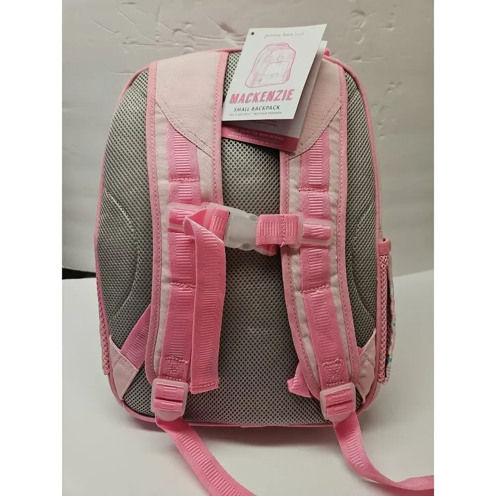 Pottery Barn Kids Small Mermaid Backpack Pink 15x12x6 Glow in Dark